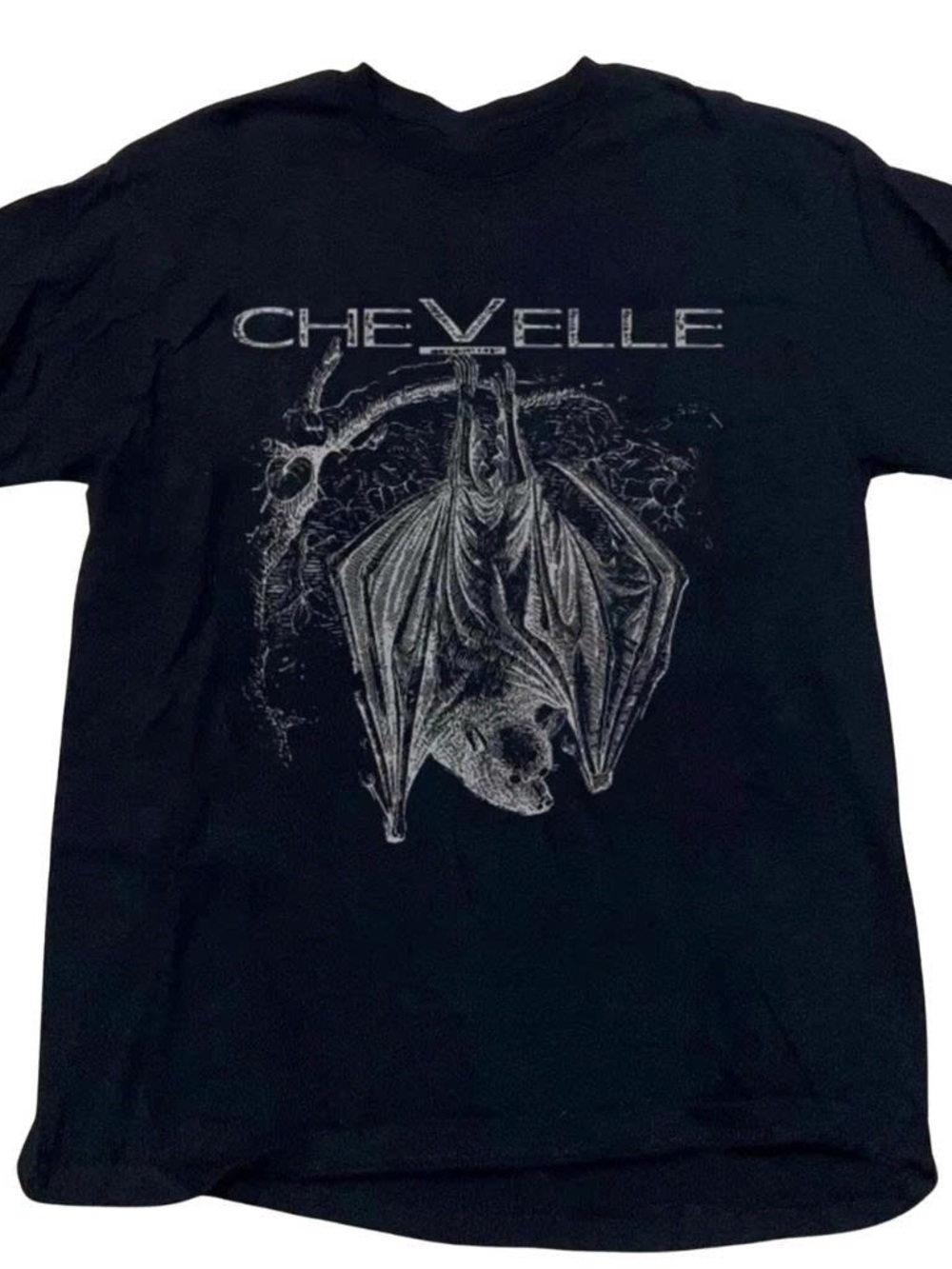 Black Graphic Band T-Shirt